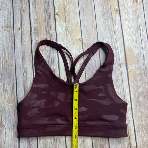 Old Navy Maroon Camo Sports Bra - Picture 6 of 6